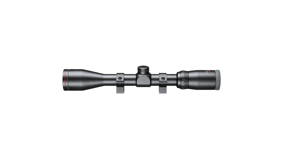 Tasco Sportsman 4-12x40mm FC Rifle Scope, 1 inch Tube, 30/30 Reticle, Matte Black, Box, T41240