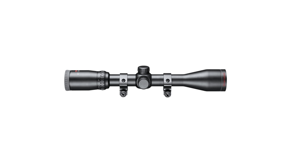 Tasco Sportsman 4-12x40mm FC Rifle Scope, 1 inch Tube, 30/30 Reticle, Matte Black, Box, T41240