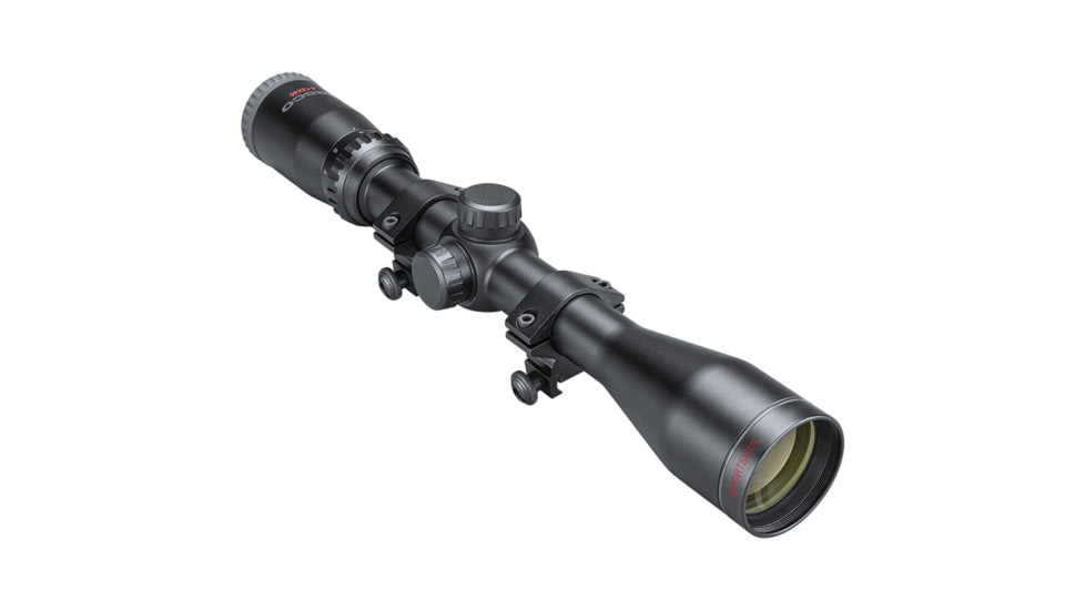Tasco Sportsman 4-12x40mm FC Rifle Scope, 1 inch Tube, 30/30 Reticle, Matte Black, Box, T41240