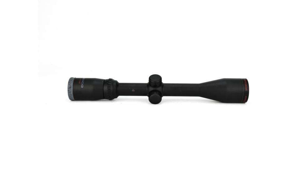 Tasco Sportsman 4-12x40mm FC Rifle Scope, 1 inch Tube, 30/30 Reticle, Matte Black, Box, T41240