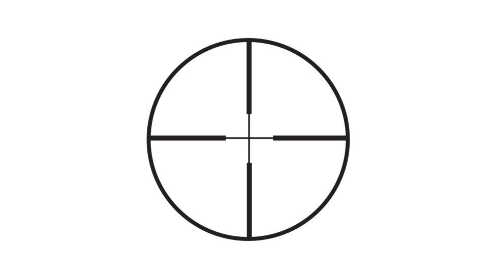 Tasco Sportsman 4-12x40mm FC Rifle Scope, 1 inch Tube, 30/30 Reticle, Matte Black, Box, T41240