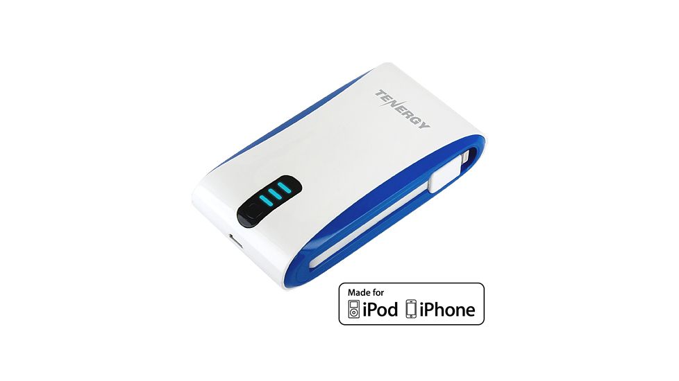 Tenergy Arc 5200 Powerbank, Blue and White 51064