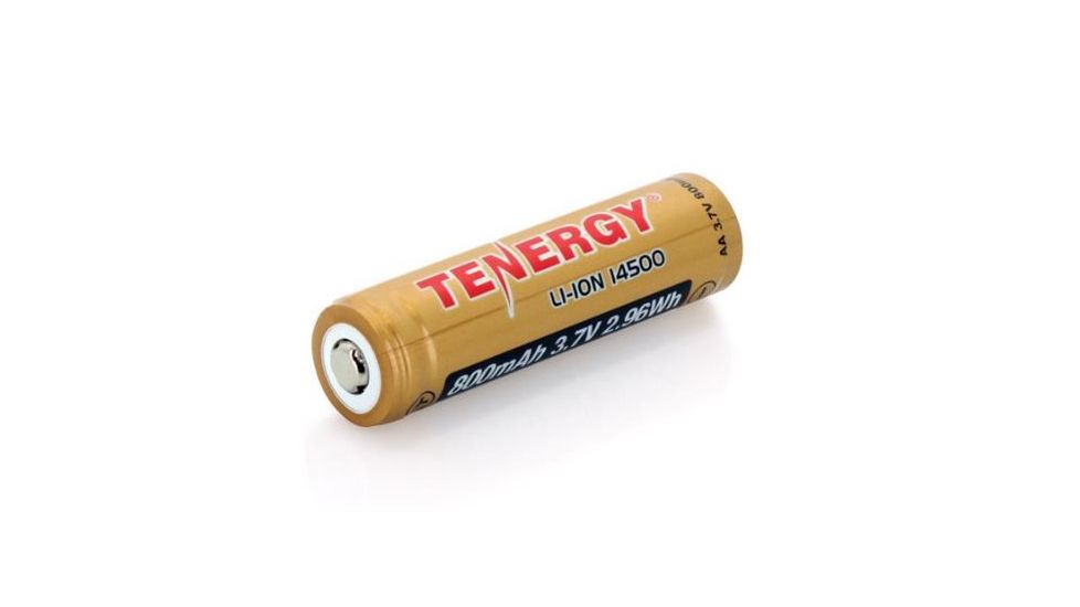 Tenergy T35P 3.6V 3500mAh 12.6wh Li-Ion Rechargeable Battery,Gold,Pack of 2 w/Carrying Case, 31777