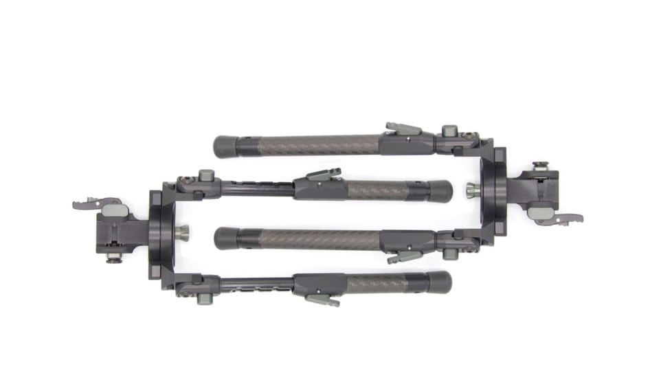 Tier One Aluminum Arca Evolution Bipod, Black, Tall/9in, T1BEAA230