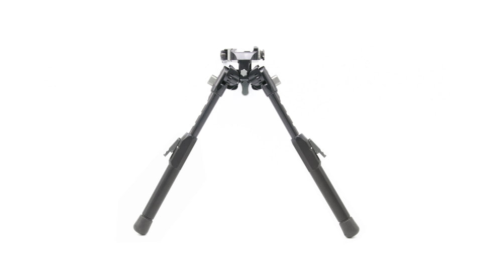 Tier One Atac Bipod - Aluminum QD Picatinny Pan&amp;Tilt 7in, Grey, T1ATACA-SPTPIC