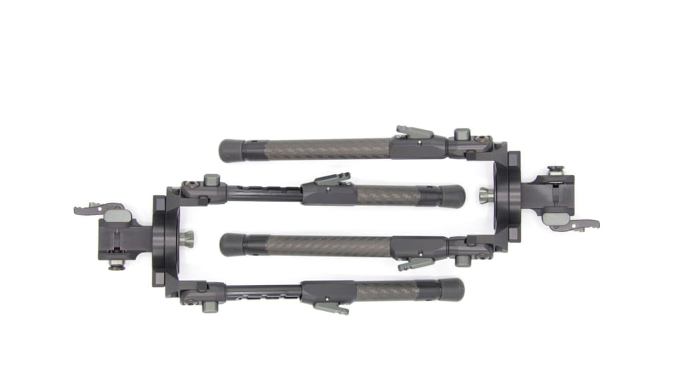 Tier One Evolution Bipod Blaser - Carbon Tilt Picatinny 9in, Black, T1BECTP230B