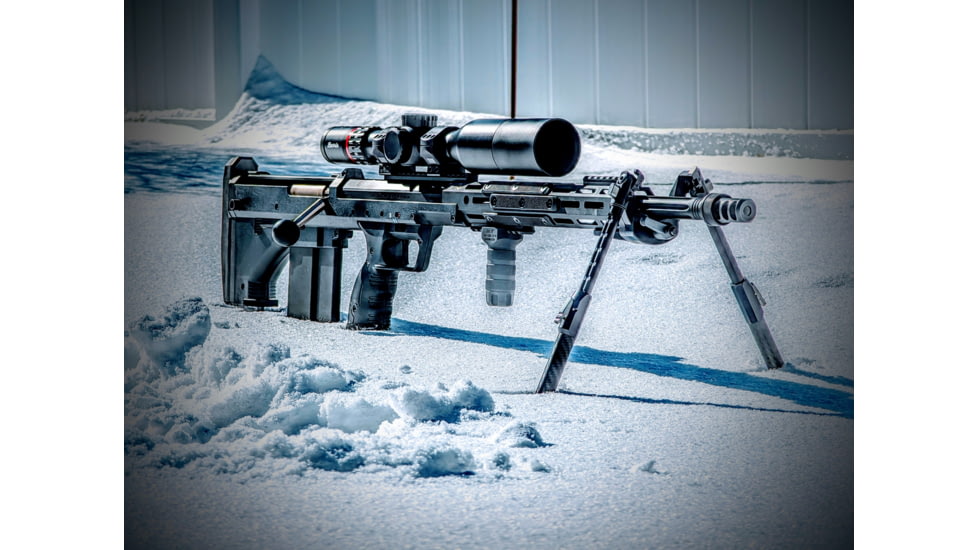 Burris Eliminator 6 Rifle Scope, 4-20x52mm, 34mm Tube, Second Focal Plane, Illuminated X177 Reticle, Black, 200177