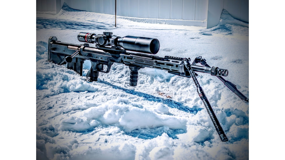 Burris Eliminator 6 Rifle Scope, 4-20x52mm, 34mm Tube, Second Focal Plane, Illuminated X177 Reticle, Black, 200177