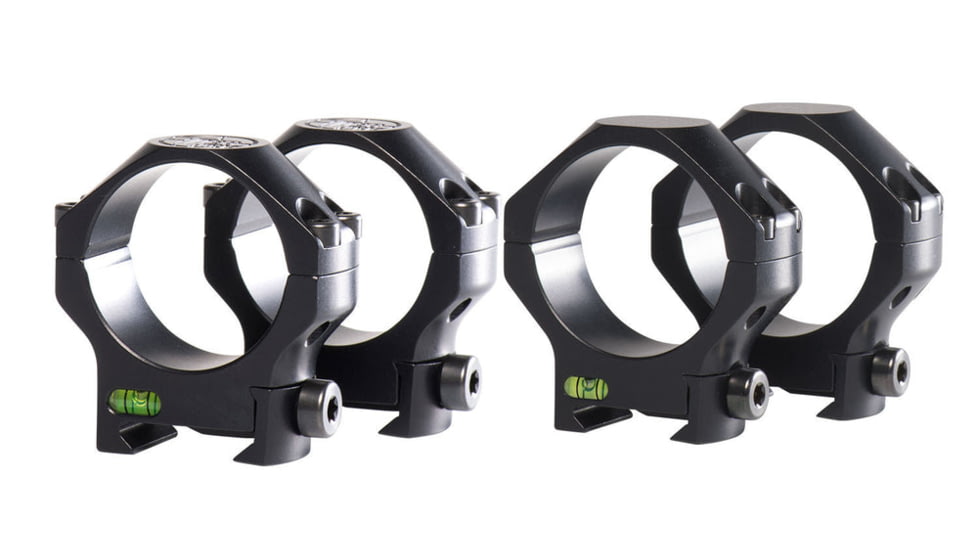 Tier One Superlight Hunting Rings, Black, 30mm Extra High, T1PIC30EH