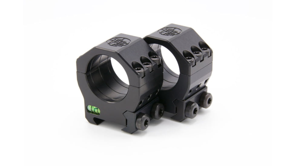 Tier One Tactical Rings - 30mm Low, Black, T1TAC30L