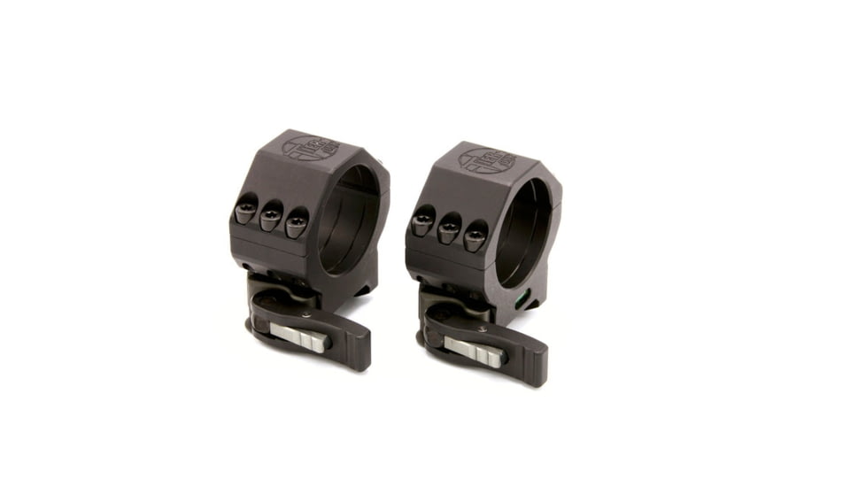 Tier One Tactical Rings QD - 40mm Medium, Black, T1TAC40MQD