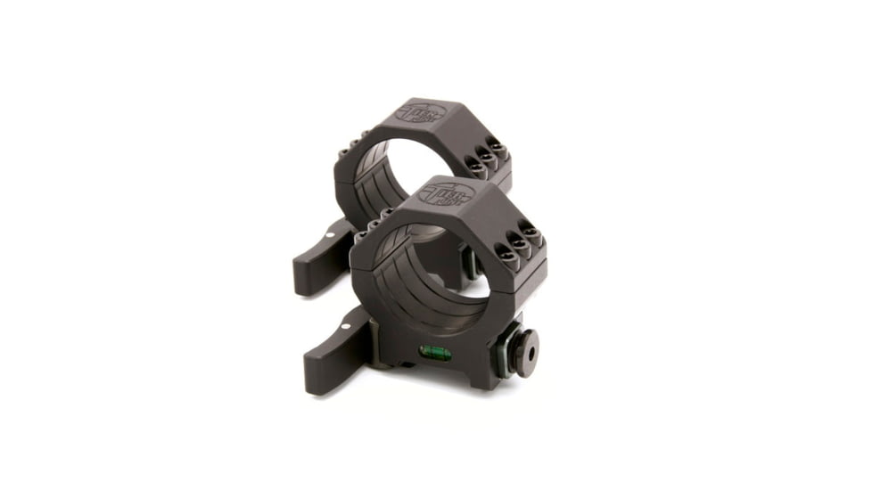 Tier One Tactical Rings QD - 40mm Medium, Black, T1TAC40MQD