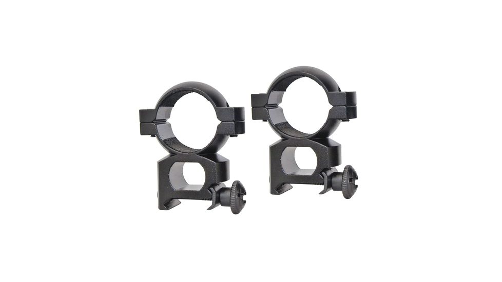 Traditions 1 Inch Aluminum Scope Ring Quick Peep Matte Black