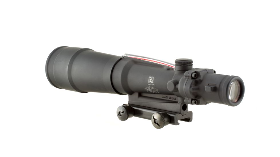 Trijicon ACOG 5.5x50 Illuminated BAC Flattop Rifle Scope w/Mount, Red Chevron .223 Reticle