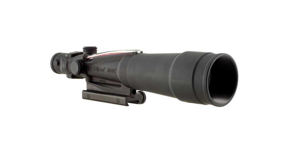 Trijicon ACOG 5.5x50 Illuminated BAC Flattop Rifle Scope w/Mount, Red Chevron .223 Reticle