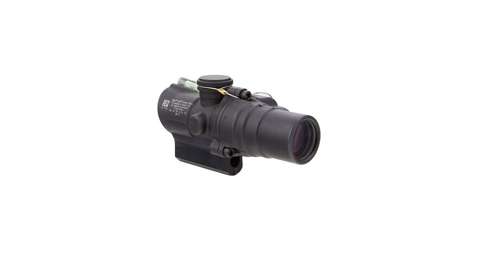 Trijicon 1.5x16S Compact ACOG Rifle Scope,Dual Illuminated Green Ring,2 MOA Center Dot Reticle w/ M16 Carry Handle Base and Mounting Screw 400140