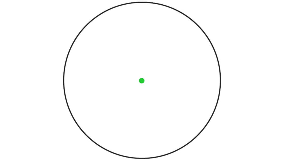 DEMO, Trijicon 2.0 MOA Adjustable Green Dot Sight w/Lower 1/3 Co-Witness Mount, Black, MRO-C-2200031