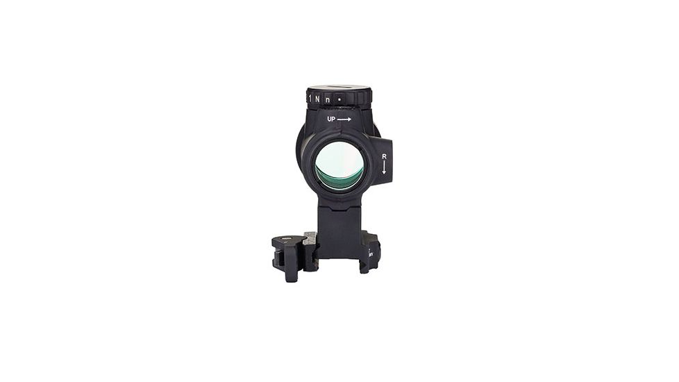 Trijicon 2.0 MOA Adjustable Green Dot Sight w/Lower 1/3 Co-Witness Levered Quick Release Mount, Black MRO-C-2200034