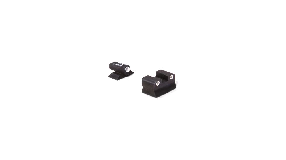 Trijicon Bright &amp; Tough 3 Dot Green Front &amp; Green Rear Night Sight Set - Beretta Vertec