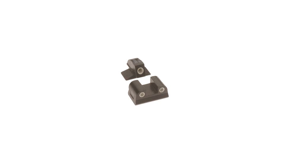 Trijicon Bright &amp; Tough 3 Dot Green Front &amp; Rear Night Sight Set - Beretta 9000 - BE07