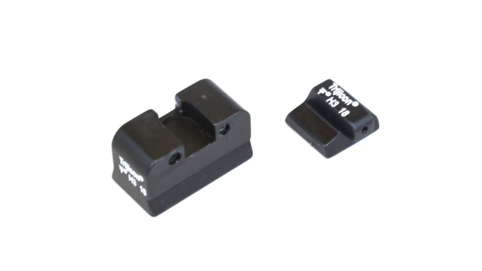 Trijicon Bright &amp; Tough 3 Dot Night Sight Set, Green Front &amp; Rear - Baby Desert Eagle/Jericho