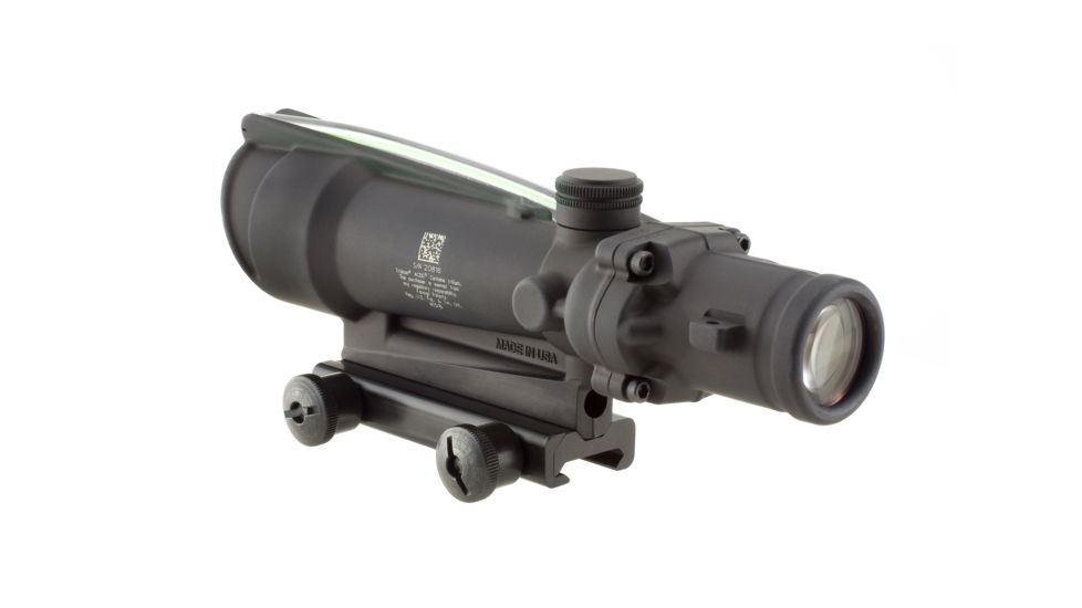 Trijicon 3.5x35 ACOG Illuminated Scope with Green Chevron Reticle