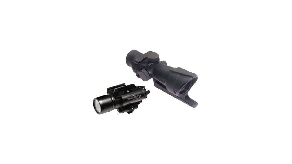 Trijicon 4x32 ACOG Advanced Combat Optical Gunsight with Surefire Flashlight