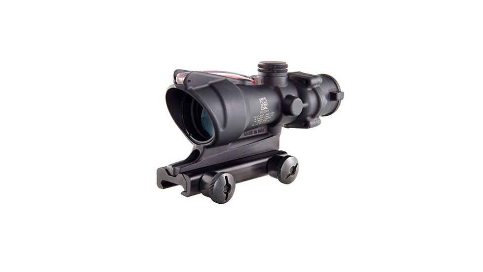Trijicon 4x32 BAC ACOG Rifle Scope,Dual Illuminated Red Crosshair 300BLK Reticle w/TA51 Mount 100411