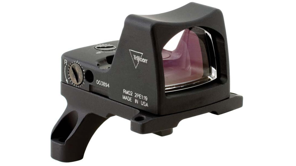 EDEMO, Trijicon RMR Type 2 Automatic Red Dot Sight, 6.5 MOA Red Dot, RM35 Mount, Black, 700611