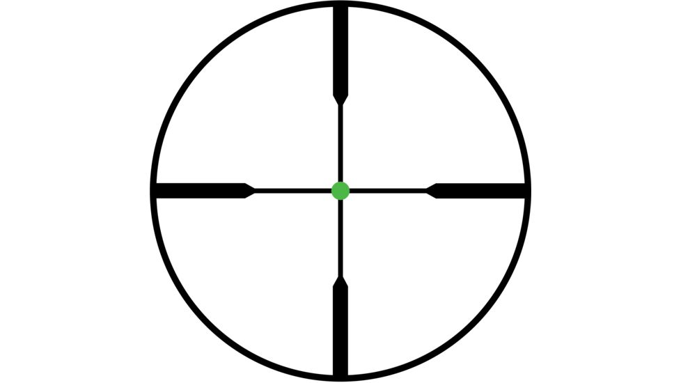 Trijicon AccuPoint 1-4x24 30mm Rifle Scope STD Crosshair w/ Green Dot, TR24-D-200071