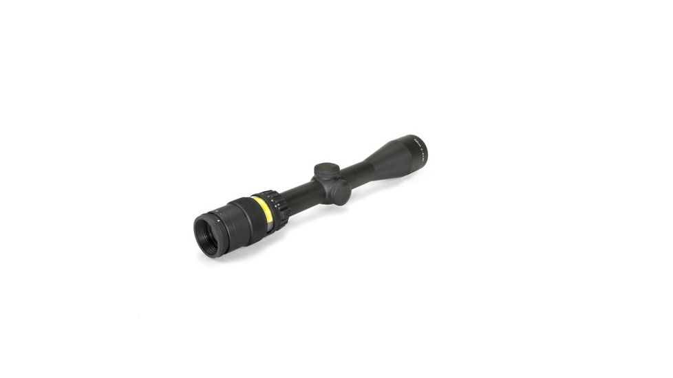 Trijicon AccuPoint TR-20 3-9x40mm Rifle Scope, 1 in Tube, Second Focal Plane, Black, Amber Standard Duplex Crosshair w/ Dot Reticle, MOA Adjustment, 200001