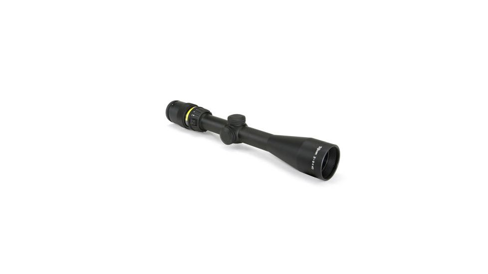 Trijicon AccuPoint TR-20 3-9x40mm Rifle Scope, 1 in Tube, Second Focal Plane, Black, Amber BAC Triangle Post Reticle, MOA Adjustment, 200000