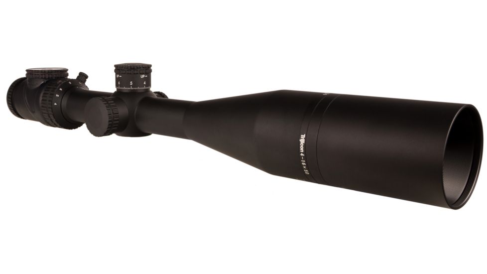 Trijicon AccuPoint TR-31 4-16x50mm Rifle Scope, 30 mm Tube, Second Focal Plane, Black, Green MRAD Ranging Reticle w/ Dot, Mil Rad Adjustment, 200148