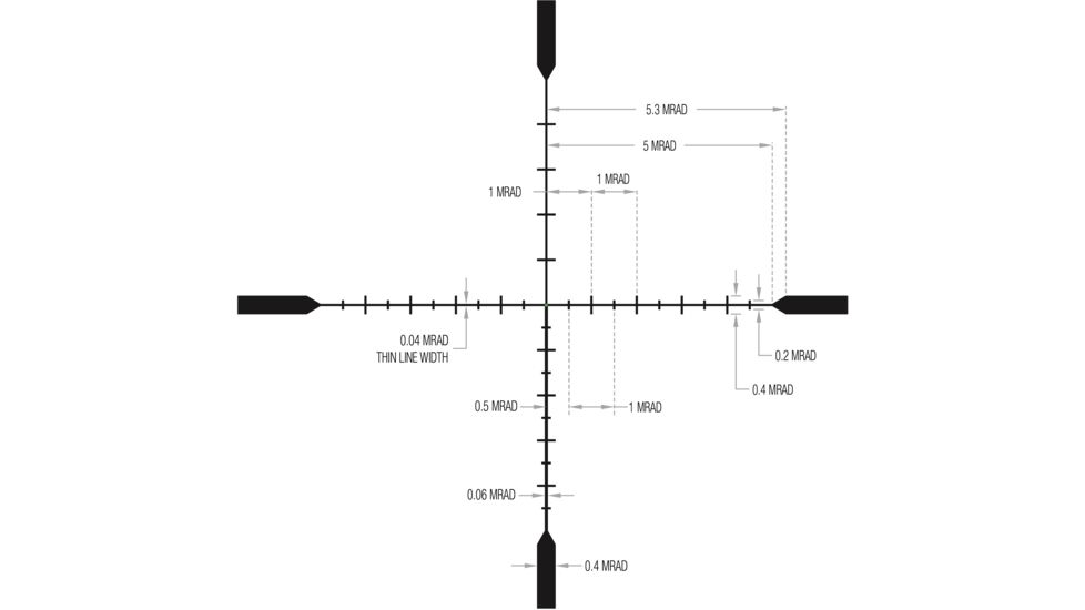 Trijicon AccuPoint TR-31 4-16x50mm Rifle Scope, 30 mm Tube, Second Focal Plane, Black, Green MRAD Ranging Reticle w/ Dot, Mil Rad Adjustment, 200148