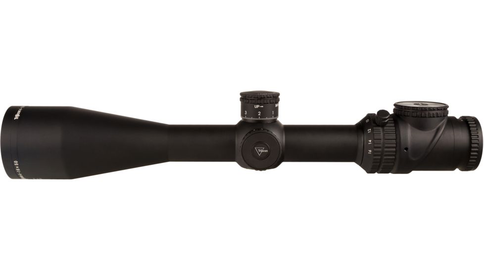 Trijicon AccuPoint TR-31 4-16x50mm Rifle Scope, 30 mm Tube, Second Focal Plane, Black, Green MRAD Ranging Reticle w/ Dot, Mil Rad Adjustment, 200148
