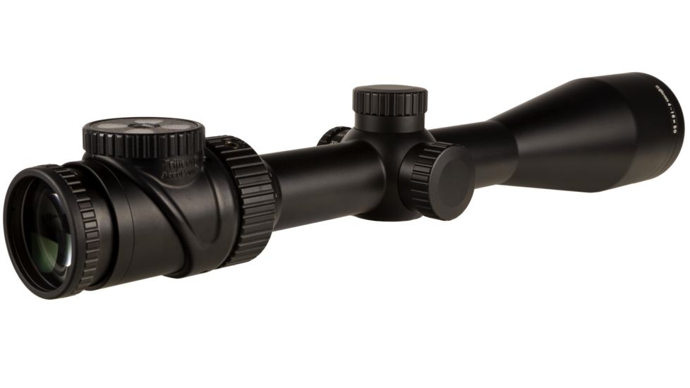 Trijicon AccuPoint TR-31 4-16x50mm Rifle Scope, 30 mm Tube, Second Focal Plane, Black, Green Standard Duplex Crosshair w/ Dot Reticle, MOA Adjustment, 200146