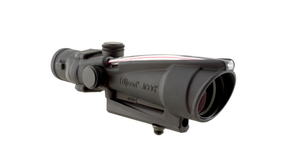 Trijicon ACOG 3.5x35 Dual Ill Rifle Scope w/Mount, Red Donut BAC Reticle
