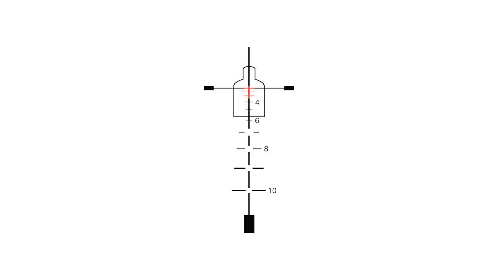 TA31-ECOS with Red Center Illumination Reticles