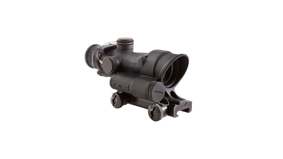 Trijicon ACOG TA02 LED 4x32mm Rifle Scope, Black, Red Crosshair .300 AAC Blackout Reticle, MOA Adjustment, 100431
