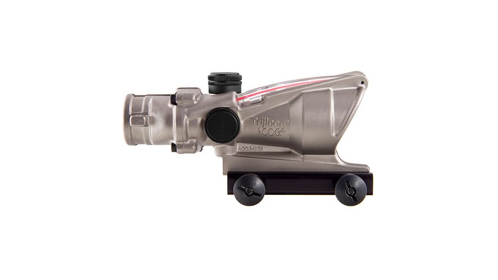 Trijicon ACOG 4x32 Nickel Boron Dual Illum. Red Chevron .223 BAC Reticle w/ TA51 Mount TA31-D-100194
