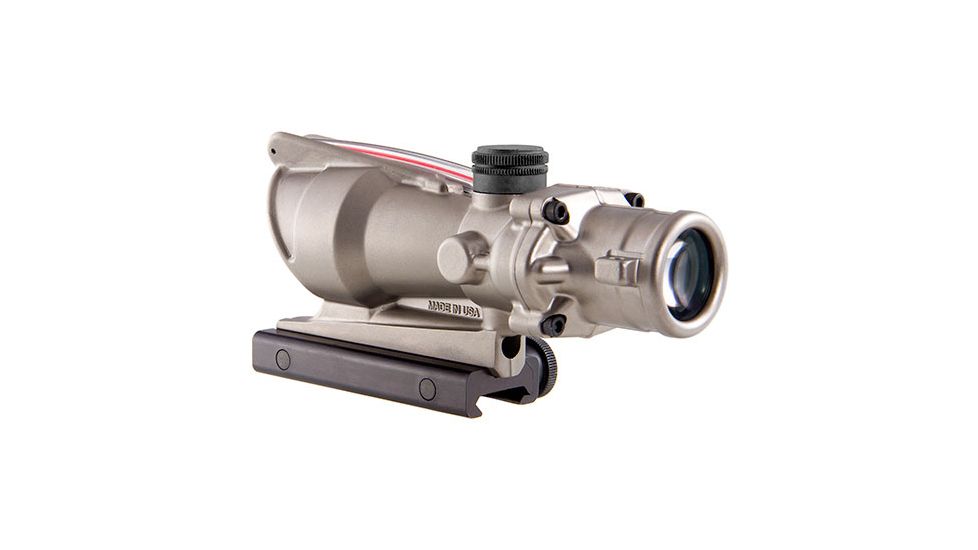 Trijicon ACOG 4x32 Nickel Boron Dual Illum. Red Chevron .223 BAC Reticle w/ TA51 Mount TA31-D-100194