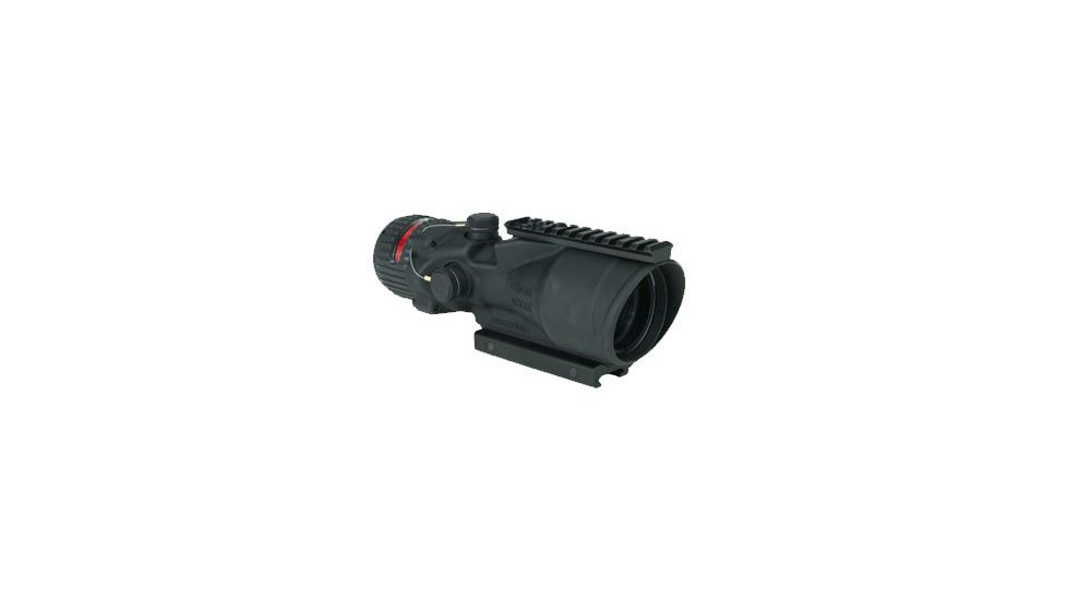 Trijicon ACOG 6x48 Machine Gun Rifle Scope w/ Red Chevron BAC includes M14913 Rail and TA75 Adapter