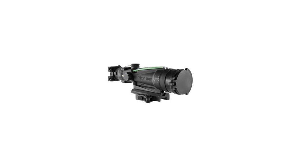 Trijicon ACOG 3.5x35 Scope, Dual Illuminated Green Horseshoe/Dot 5.56mm M249 Ballistic Reticle w/ RCOM-Emount &amp; 6.5MOA Adjustable RMR Sight