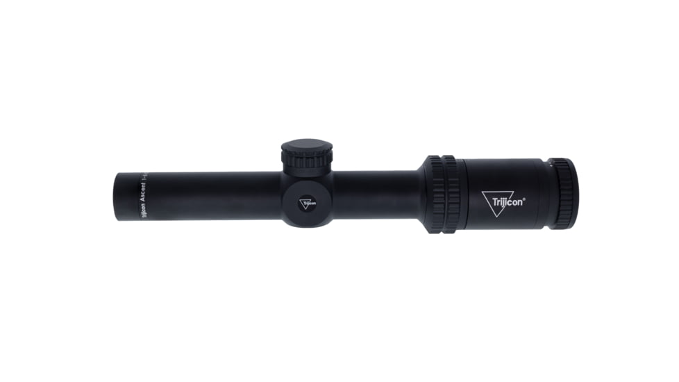 Trijicon Ascent 1-6x24mm Rifle Scope, 30mm Tube, Second Focal Plane, BDC Target Holds Reticle, Matte Black, AT624-C-2800003