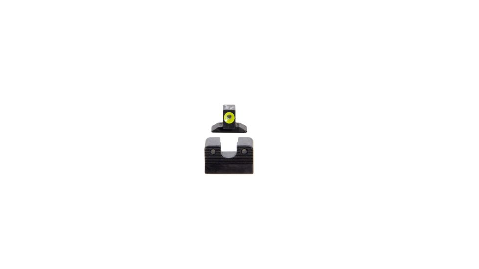 Trijicon Beretta 90-Two Hd-Night Sight Set-Yellow Front Outline BE112Y