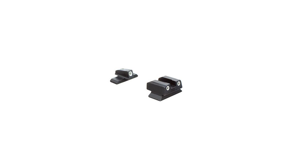 Trijicon Bright &amp; Tough Beretta PX4 Compact 3 Dot Green Front and Rear Night Sight Set 600765