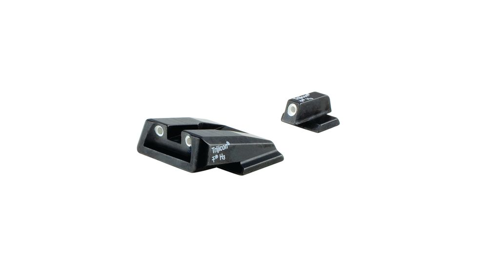 Trijicon Bright &amp; Tough Night Sight Set S&amp;W M&amp;P Shield, Green Front and Rear Lamps, 600714