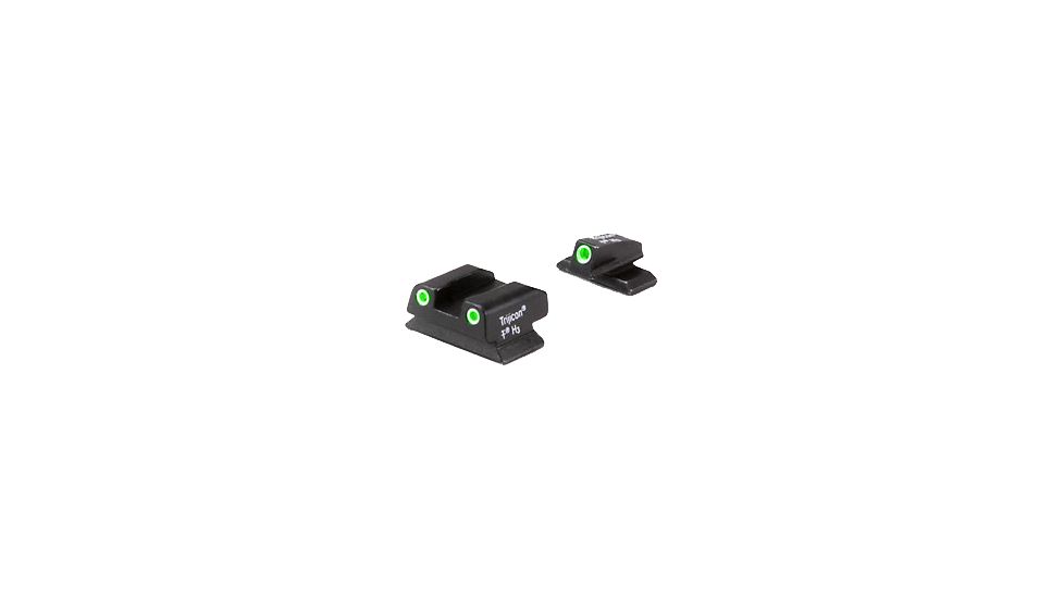Trijicon Bright Tough 3 Dot Green Front Green Rear Night Sight Set For Beretta Px4 Cd Be11