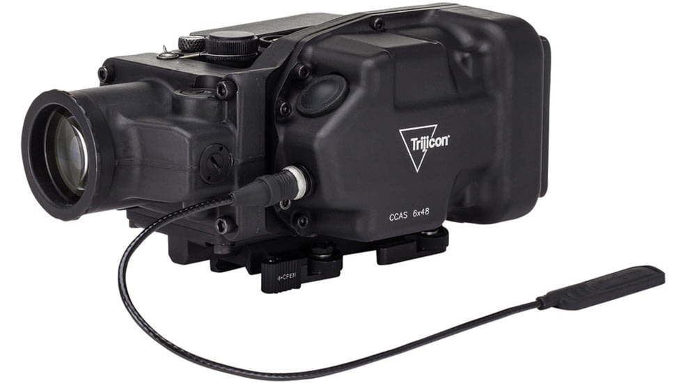 Trijicon Continuously Computed Aiming Solution 6x48mm, Matte Black, 1500002