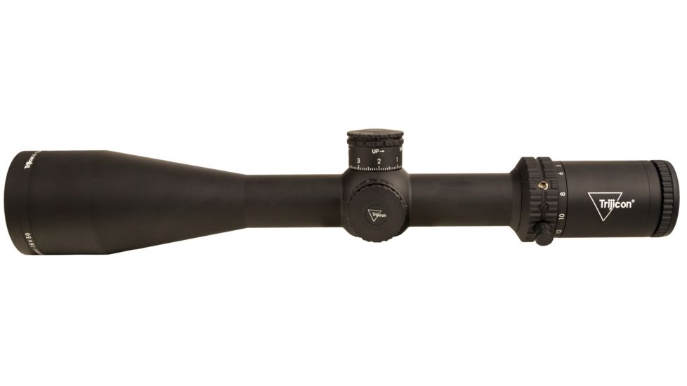 Trijicon Credo CR1650 4-16x50mm Rifle Scope, 30 mm Tube, Second Focal Plane, Black, Red MRAD Center Dot Reticle, Mil Rad Adjustment, 2900003